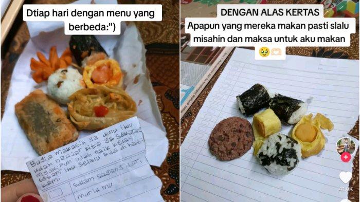 Giandra Keyla Madjid As (24), guru kelas 3 di SDN Cicalengka 07, Cicalengka Kulon, Cicalengka, Kabupaten Bandung, Jawa Barat, membagikan cerita haru bahagia tentang para muridnya yang kerap menyisihkan makanan yang dibawa untuknya. 