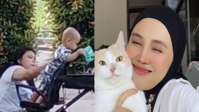 Viral di media sosial seorang wanita asisten rumah tangga (ART)melakukan penganiyaan kepada bayi TikTokers Cici Chania.