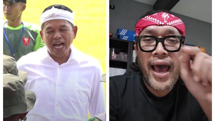KRITIKAN KE KDM - Wakil Ketua DPRD Jawa Barat, Ono Surono mengungkapkan alasan dirinya kerap memberikan kritik terhadap Gubernur Jabar, Dedi Mulyadi. (YouTube KDM Channel dan Instagram Ono Surono).
