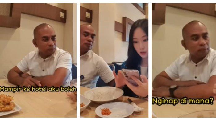Youtuber asal Korea Selatan, Jiah viral usai berbincang dengan seorang pria botak yang mengajaknya ke hotel.