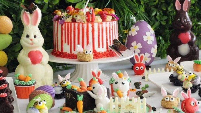 Aneka cokelat lucu bertema Paskah.