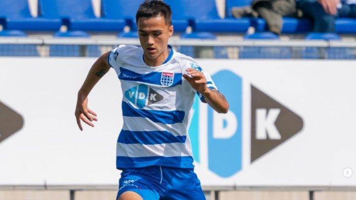 Aksi Eliano Reijnders, pemain keturunan yang dinaturalisasi PSSI.