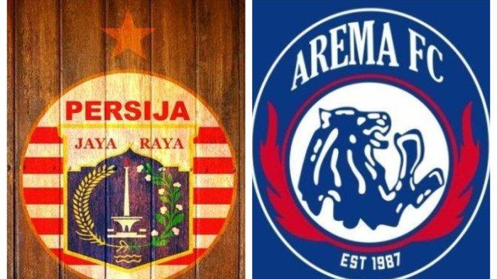 Logo Persija Jakarta dan Arema FC