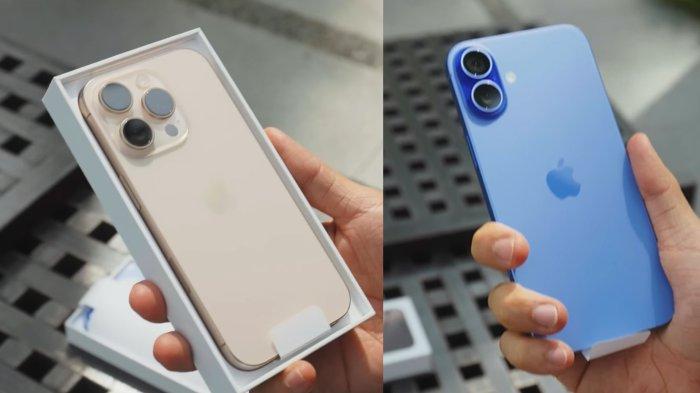 Perbandingan iPhone 16 Pro dan iPhone 16 reguler