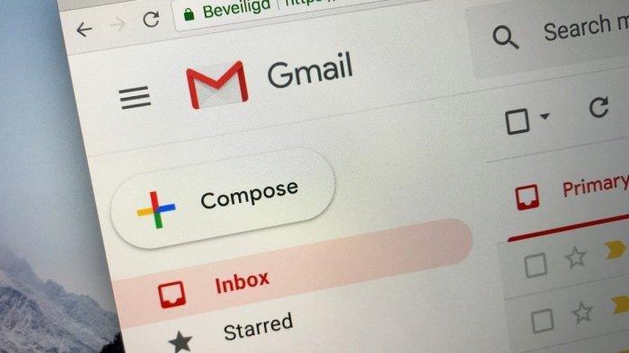 Ilustrasi akun gmail.