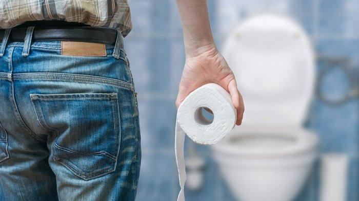 Ilustrasi Buang Air Besar. 