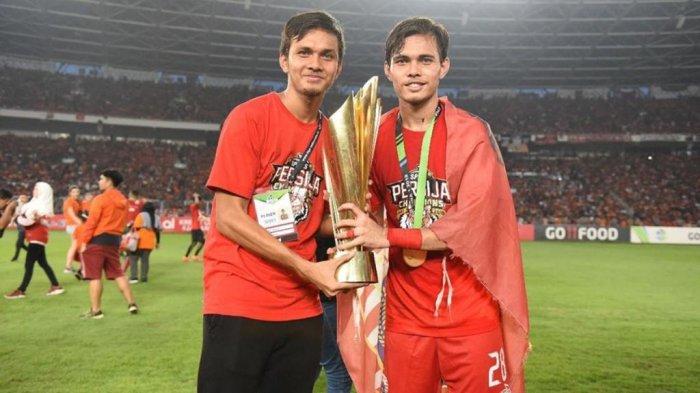 Kakak adik pemain Persija Jakarta, Hamra Hehanussa dan Rezaldi Hehanussa