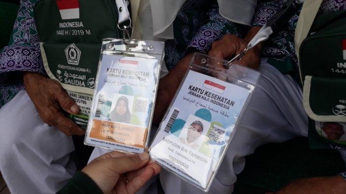 Jamaah Haji Resiko Tinggi Ditandai Kartu Kesehatan Berwarna Oranye