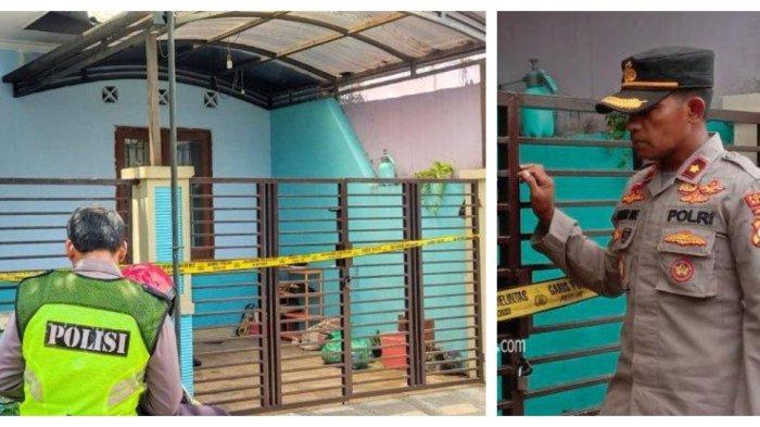 TKP kasus KDRT suami terhadap istrinya di Desa Watugede, Kecamatan Singosari, Kabupaten Malang, Kamis (25/1/2024). Tangis bocah 5 tahun di Malang masih diingat oleh Dewi (57) pada Rabu (24/1/2024). Ternyata ibunya dipaksa minum cairan pembersih lantai oleh ayahnya.