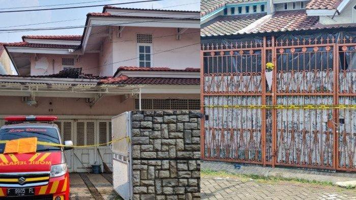 Ibu dan anak ditemukan sudah menjadi tengkorak di rumah mewah mereka di perumahan Bukit Cinere Indah. Serupa dengan kasus satu keluarga di Kalideres. Foto Kiri (Rumah Depok), Foto Kanan (Rumah Kalideres)
