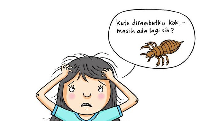 Ilustrasi Kutu Rambut