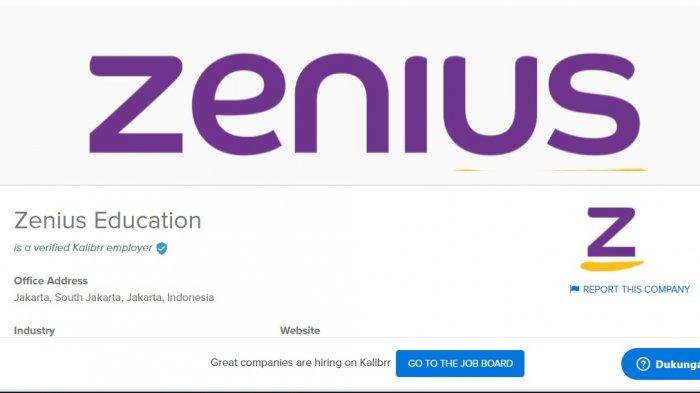 Dibuka Besar-besaran! Lowongan Kerja Zenius untuk 150 posisi, Buruan ... Dibuka Besar-besaran! Lowongan Kerja Zenius untuk 150 posisi, Buruan ...