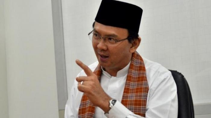 Mantan Gubernur DKI Jakarta Basuki Tjahaja Purnama alias Ahok