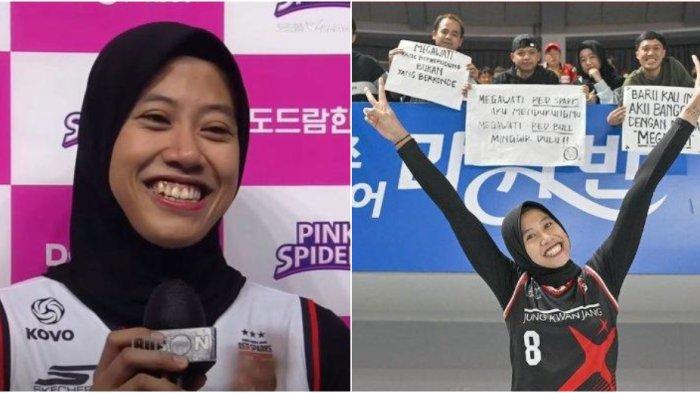 Pevoli Indonesia, Megawati Hangestri ketika membela Daejeon Jungkwanjang Red Sparks di Liga Voli Korea Selatan