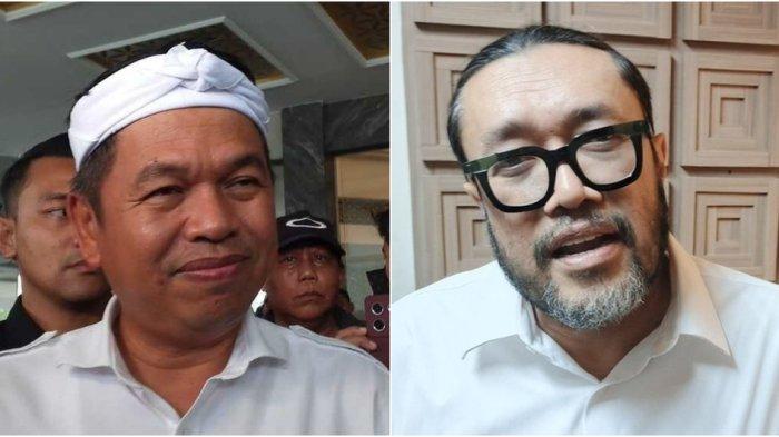 Kolase foto Gubernur Jawa Barat Dedi Mulyadi alias KDM dengan Wakil Ketua DPRD Jawa Barat, Ono Surono.