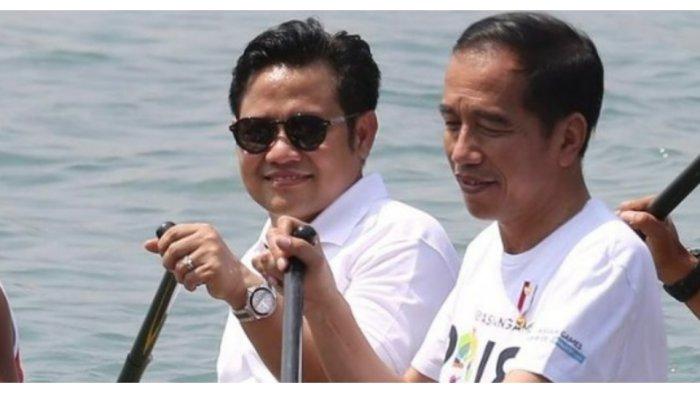 Muhaimin Iskandar alias Cak Imin memberi ucapan selamat di hari ulang tahun Presiden Jokowi.