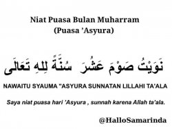 Niat Puasa Asyura