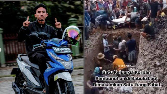 Terungkap identitas pelaku pembunuhan satu keluarga di Desa Babulu Laut, Kecamatan Babulu, Kabupaten Penajam Paser Utara (PPU), Kalimantan Timur.
