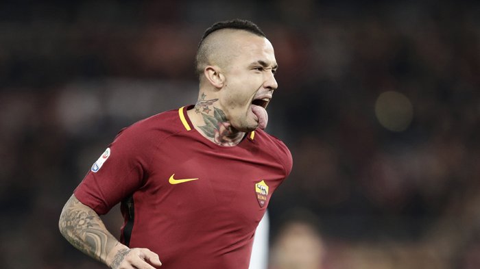 Radja Nainggolan, gelandang AS Roma