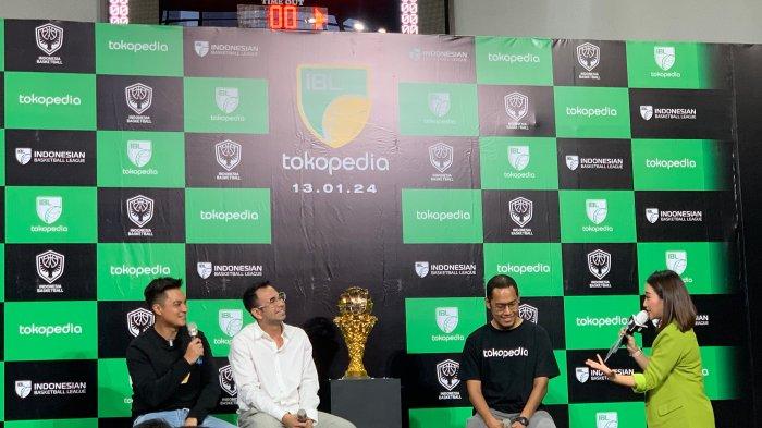 Presiden Satria Muda Pertamina Jakarta, Baim Wong dan Presiden RANS PIK Basketball Raffi Ahmad