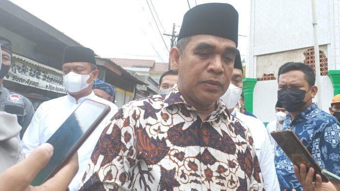 Sekjen Gerindra Ahmad Muzani saat ditemui di kawasan Kebayoran Baru, Jakarta Selatan, Minggu (16/1/2022).