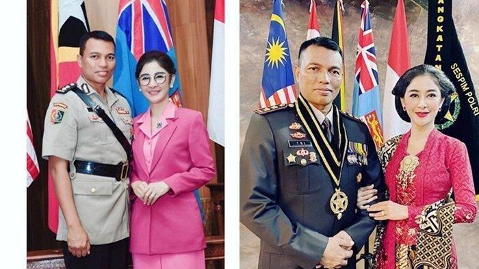 Uut Permatasari dan suami, AKBP Tri Goffarudin Pulungan