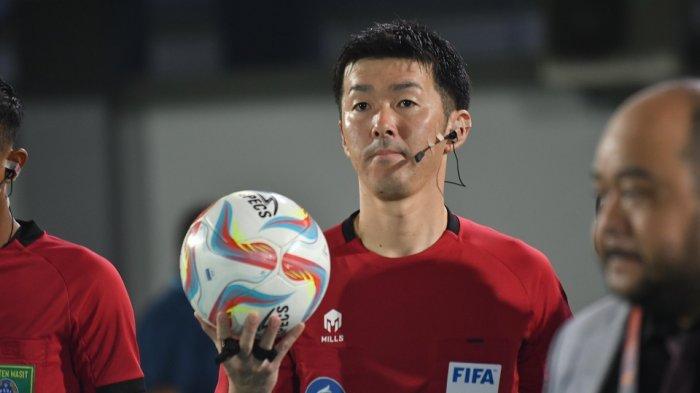 Yusuke Araki bertugas di pertandingan Persita vs Persikabo.