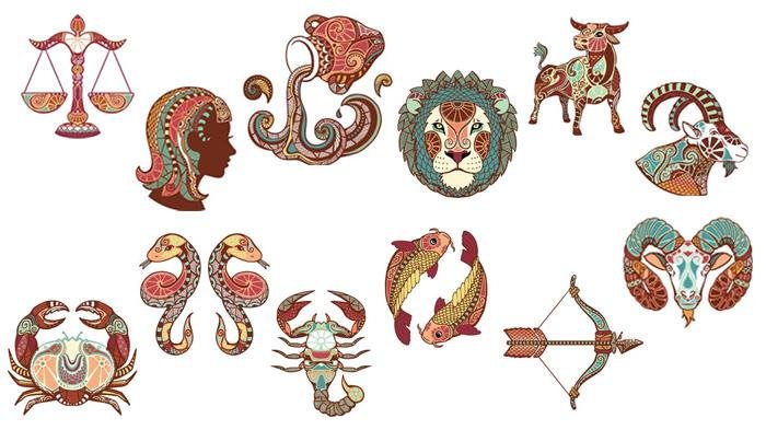 ilustrasi zodiak