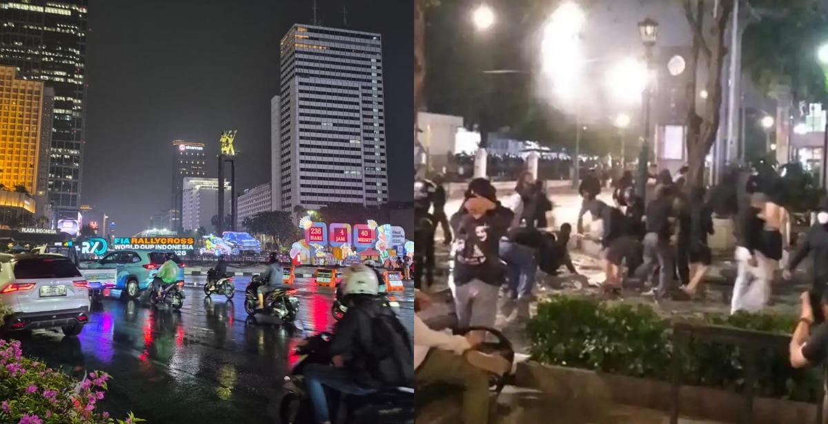 Malioboro Memanas Saat Bundaran HI Adem, Kontras Demo Jogja-Jakarta