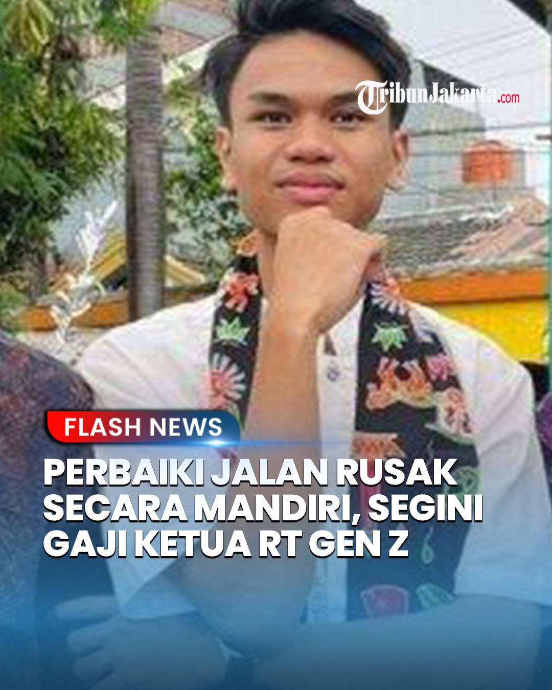 Sahdan Arya Maulana, Ketua RT Gen Z di Jakut berhasil memperbaiki jalan rusak tanpa bantuan  pemerintah. Dana perbaikan didapatnya dari hasil swadaya warga ditambah uang operasional RT. Kira-kira berapa ya gaji ketua RT di Jakarta? 

