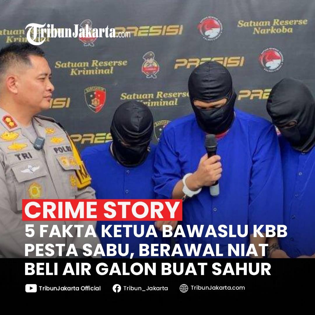 KLIK SELENGKAPNYA: Lima Fakta Ketua Bawaslu KBB Riza Nasrul Falah Sopandi Ditangkap Saat Pesta Sabu pada Rabu (5/3/2025). Kini Tertunduk dan Tangannya Terborgol.