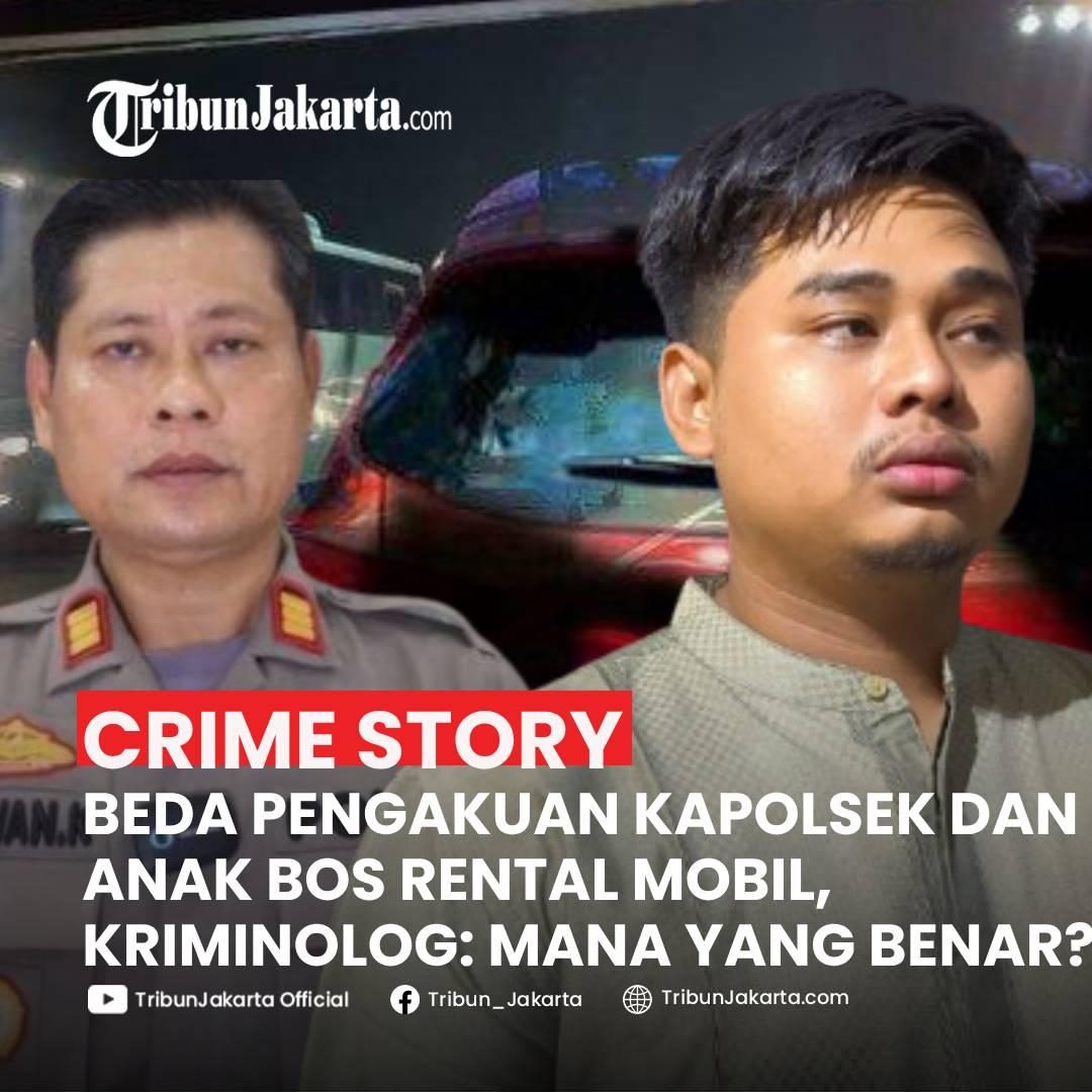 KLIK SELENGKAPNYA: Kriminolog Pertanyakan Beda Pengakuan Kapolsek Cinangka AKP Asep Iwan Kurniawan dan anak Bos rental mobil, Rizky Agam Soal Pendampingan Polisi. Mana yang Benar?


