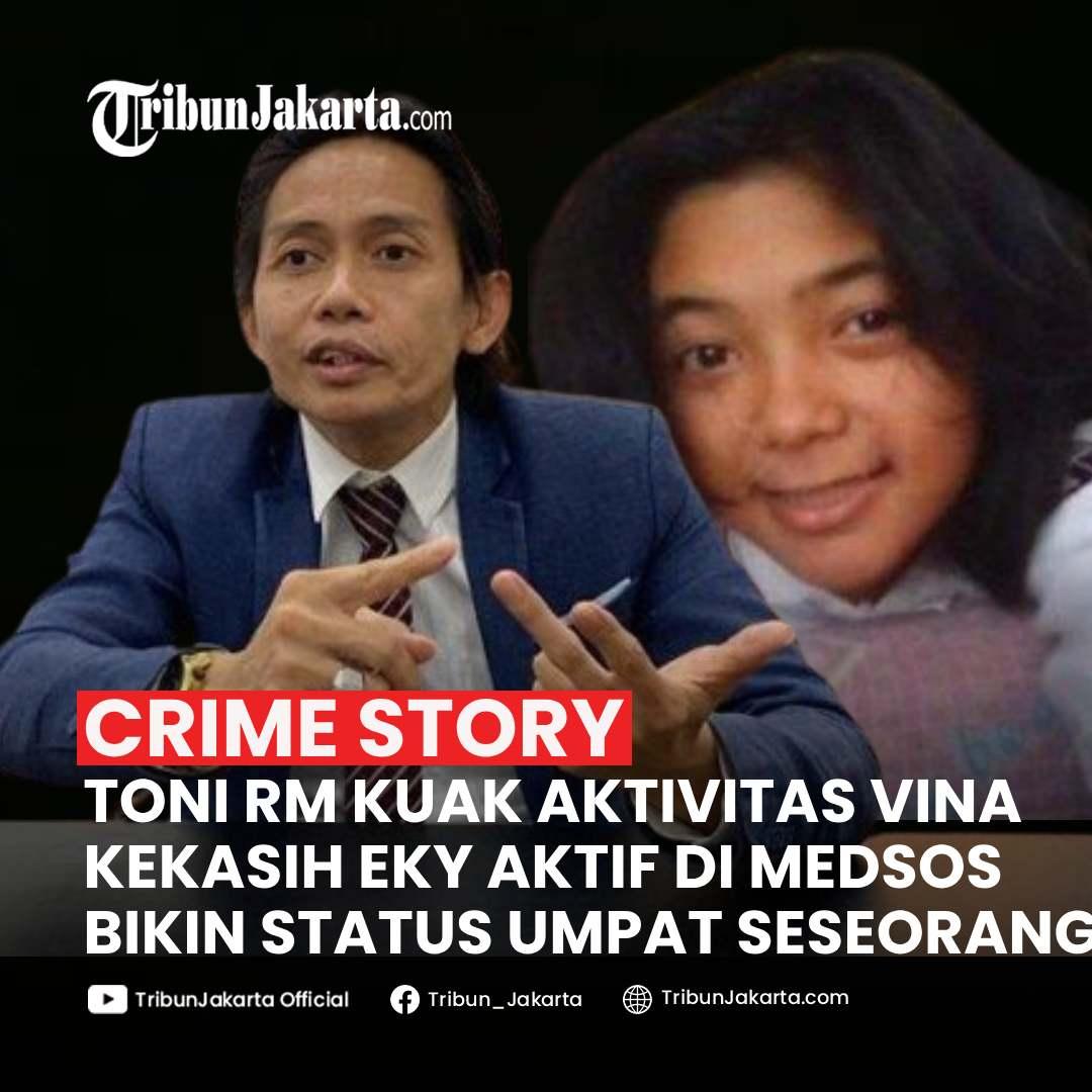 Pengacara Pegi Setiawan, Toni RM membongkar aktivitas Vina Cirebon aktif di medsos. Vina pernah bikin status mengumpat seseorang. Ada petunjuk pelaku. Bagaimana Pendapat Tribunners?