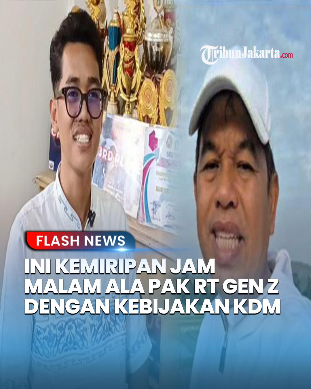 Jam malam remaja menjadi satu diantara dua program unggulan dari Tri Krisna Murti, Ketua RW 02 Kelurahan Pademangan Barat, Jakarta Utara. Rupanya tujuan pemberlakuan jam malam ini mirip dengan kebijakan ala Dedi Mulyadi loh.

