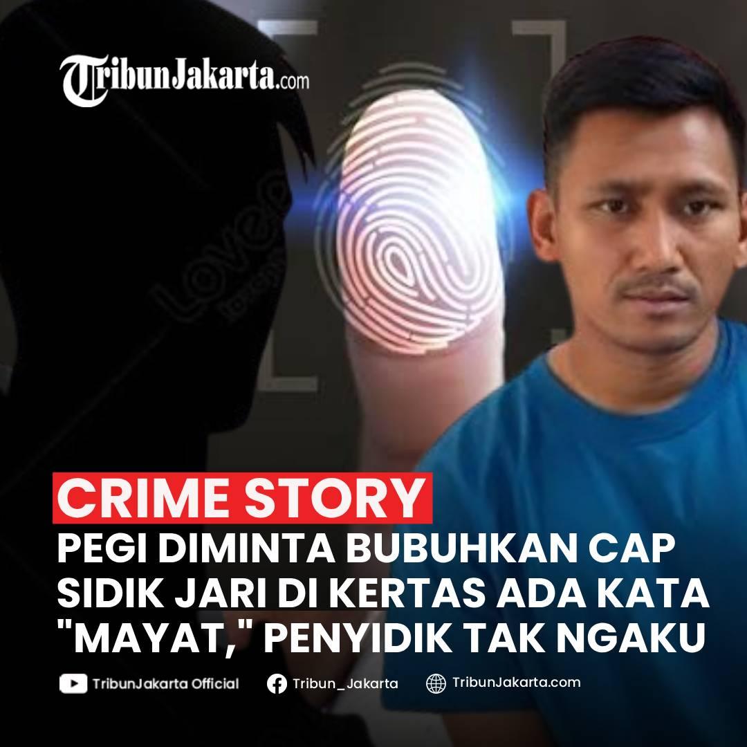 BACA JUGA:Pengacara ungkap fakta baru bahwa Pegi Setiawan setelah ditangkap didatangi pihak kepolisian. Orang itu minta Pegi bubuhkan cap sidik jari di empat lembar. Lembar pertama ada kata Pegi Setiawan dan kata mayat dan tiga lembar sisanya kosong. Ditanya ini, penyidik ngaku tak tahu.
