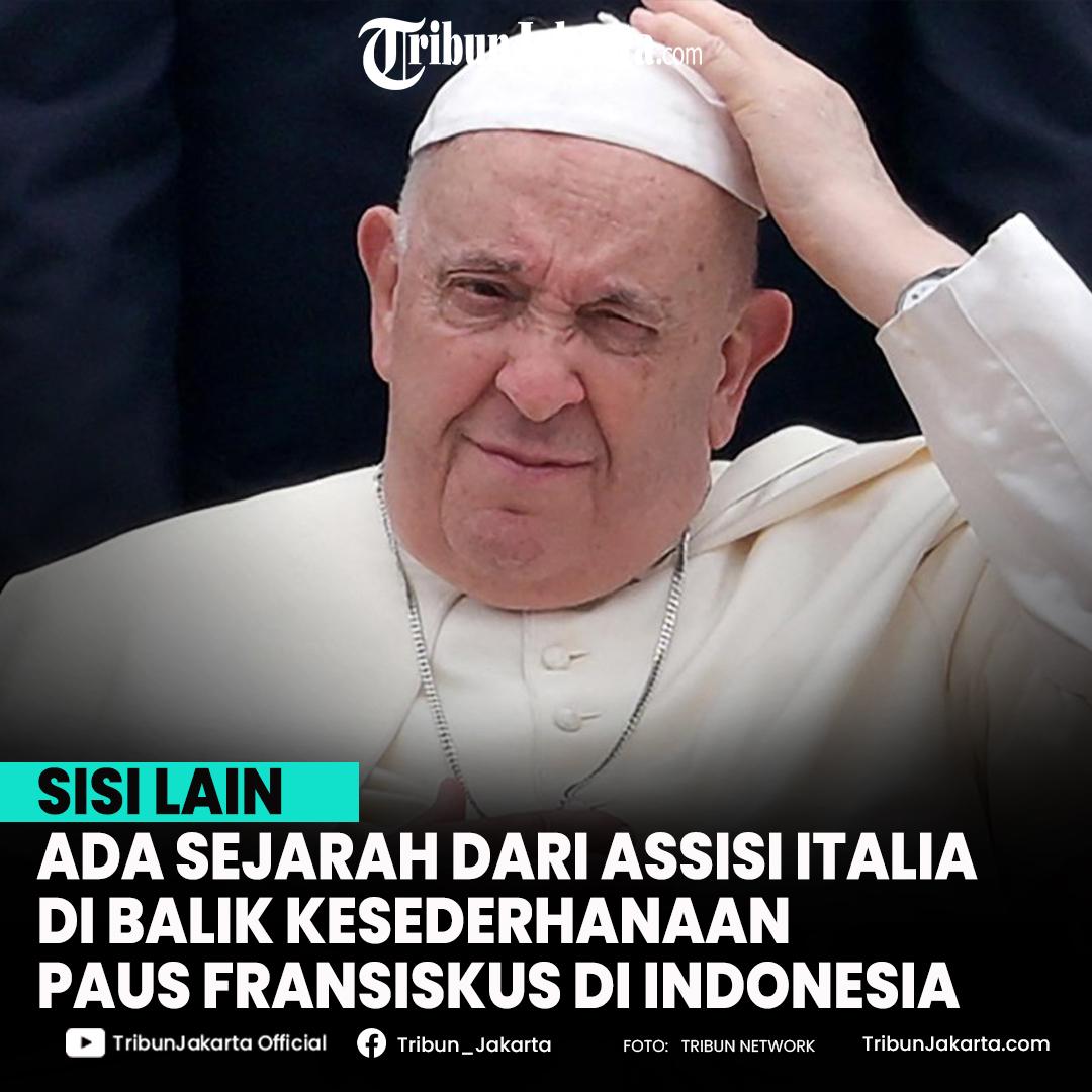 Kesederhaan Paus Fransiskus menampar Indonesia yang tengah ramai dengan isu putra presiden plesiran pakai jet pribadi.