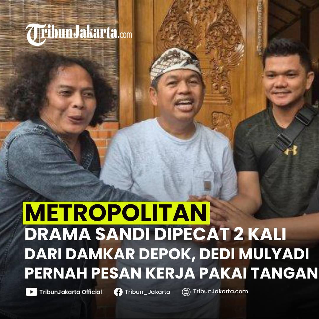 KLIK SELENGKAPNYA: Drama Sandi Butar Butar Dipecat Dua Kali dari Damkar Depok Jadi Sorotan. Gubernur Jabar Dedi Mulyadi Pernah Pesan Kerjanya Pakai Tangan Bukan Mulut.


