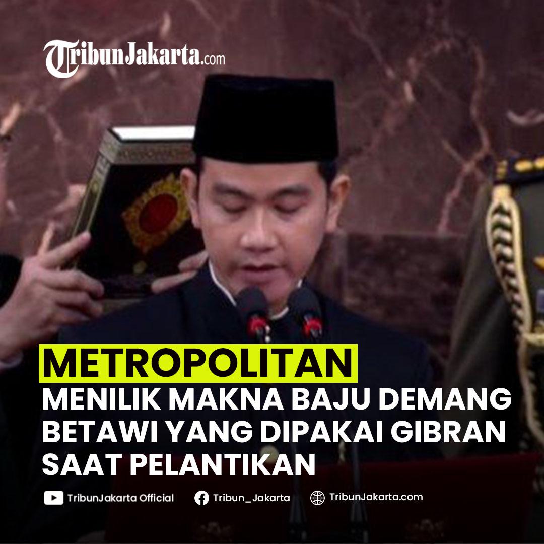Saat pelantikan sebagai wakil presiden, Gibran Rakabuming Raka mengenakan baju adat betawi yang diketahui merupakan Baju Demang Betawi. Dalam akun x pribadinya, sejarawan JJ Rizal turut mengungkapkan baju yang dipakan putra sulung Joko Widodo itu. Kata dia, baju ini justru identik dengan musuh Si Pitung. 