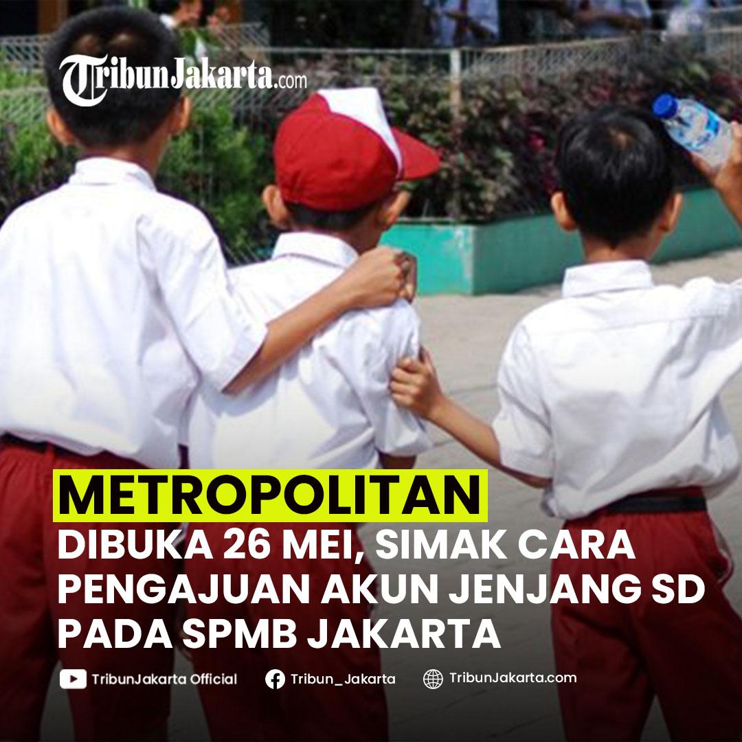 Mekanisme Sistem Penerimaan Murid Baru (SPMB) Jakarta mulai dibagikan. Untuk jenjang sekolah dasar (SD), penerimaan murid baru (PMB) mulai dilakukan pada 26 Mei 2025 mendatang. Simak cara pengajuan akun hingga pemilihan sekolah 

