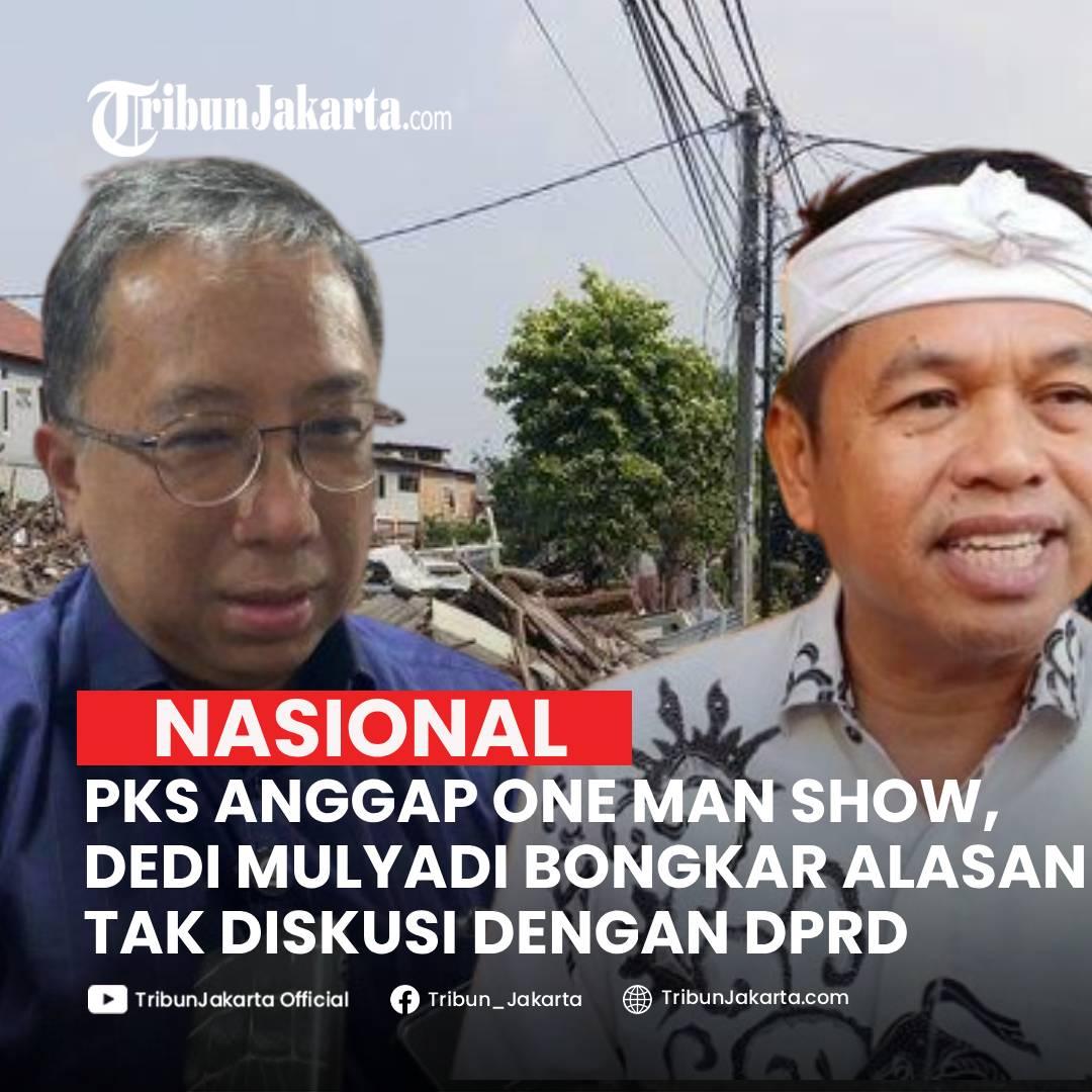 KLIK SELENGKAPNYA: PKS Jawa Barat Menganggap Gaya Gubernur Jabar Dedi Mulyadi Memimpin One Man Show. Dedi Mulyadi Beri Alasannya Tak Diskusi dengan DPRD.

