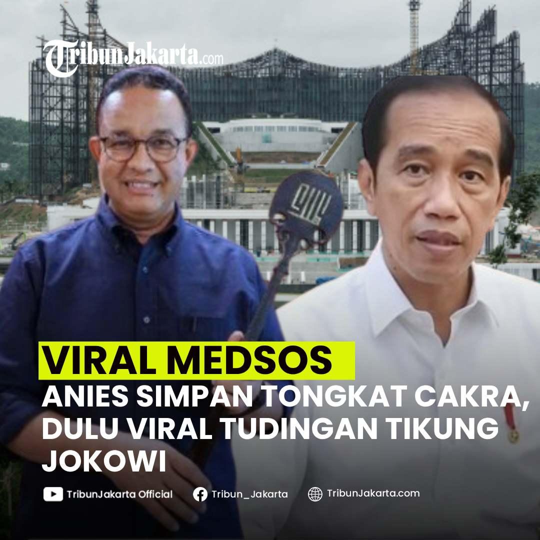 Terkuak Anies Baswedan Menyimpan Tongkat Cakra. Dulu Anies Baswedan Pernah Viral Dituding Menikung Jokowi Pegang Tongkat Diponegoro.