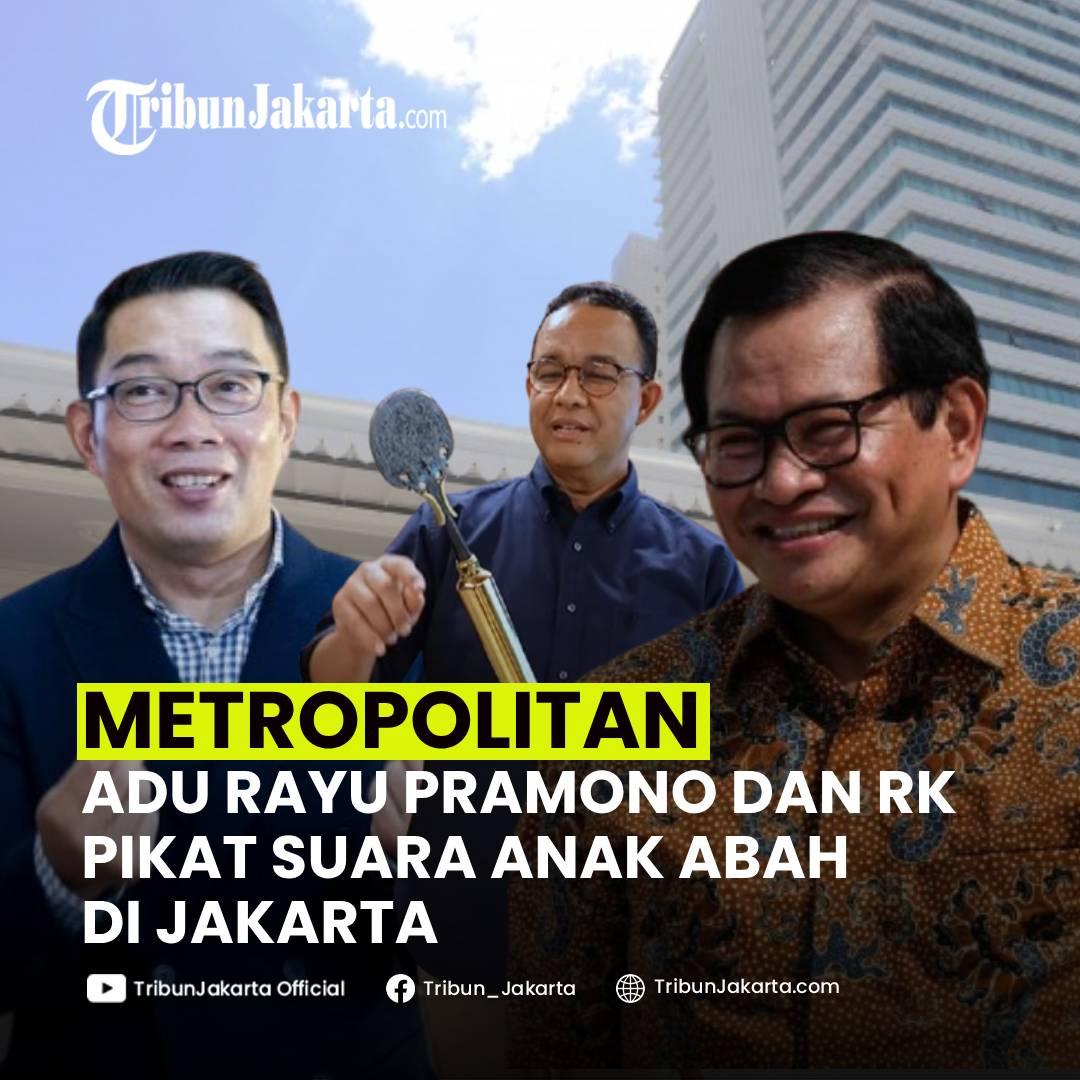 KLIK SELENGKAPNYA: Adu Rayu Pramono Anung dan Ridwan Kamil Memikat Anak Abah di Pilkada Jakarta 2024. Kubu Anies Baswedan Bocorkan Faktor Penentu Dukungan. Bagaimana Pendapat Tribunners?
