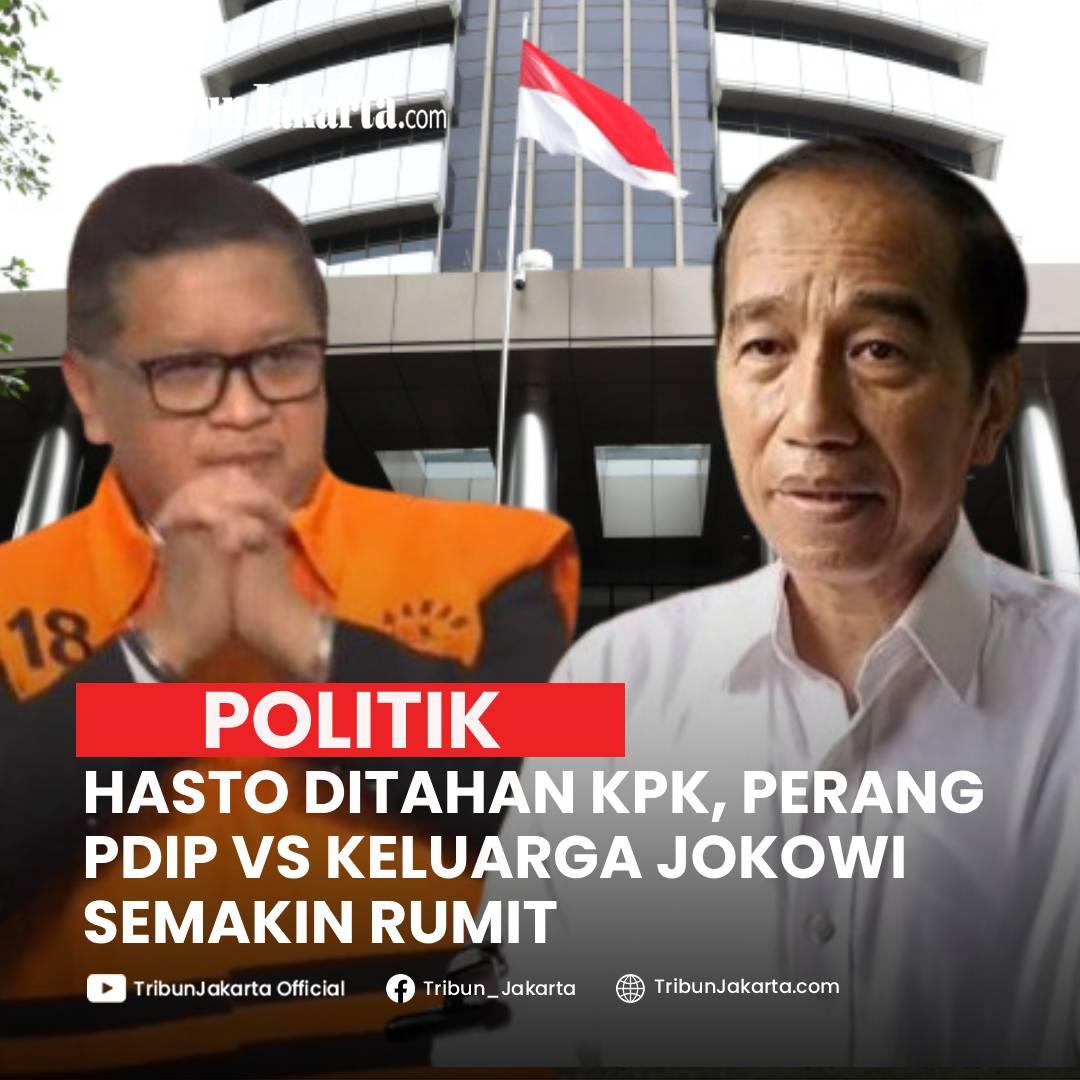 KLIK SELENGKAPNYA: Pengamat Politik Adi Prayitno Menilai Penahanan Hasto Kristiyanto Membuat Hubungan Politik Antara PDIP dengan Keluarga Jokowi Akan Semakin Rumit.