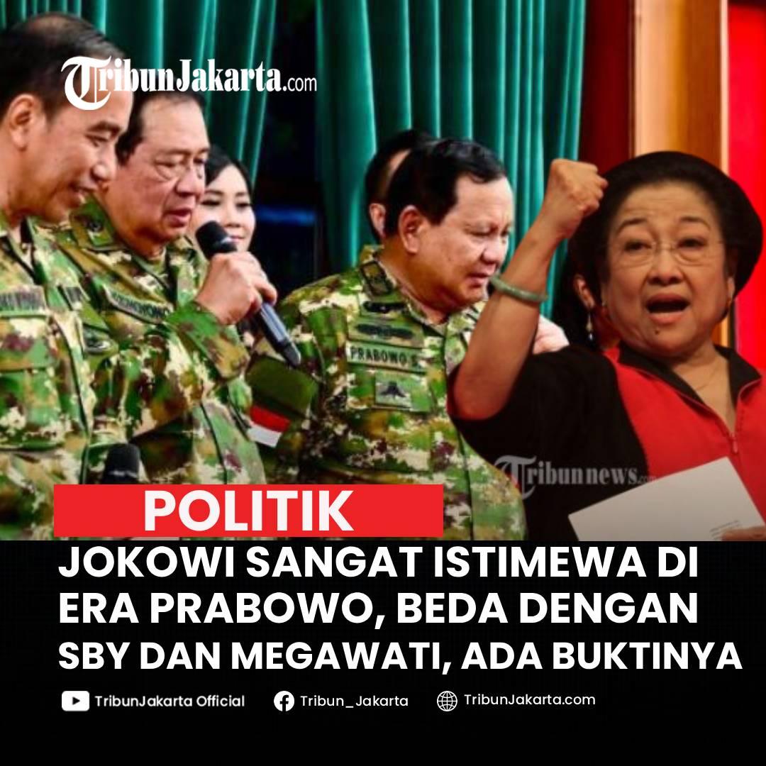 KLIK SELENGKAPNYA: Pengamat Politik Adi Prayitno Menilai Presiden ke-7 RI Jokowi Terlihat Sangat Istimewa di era Prabowo. Indikasi Beda dengan SBY dan Megawati.