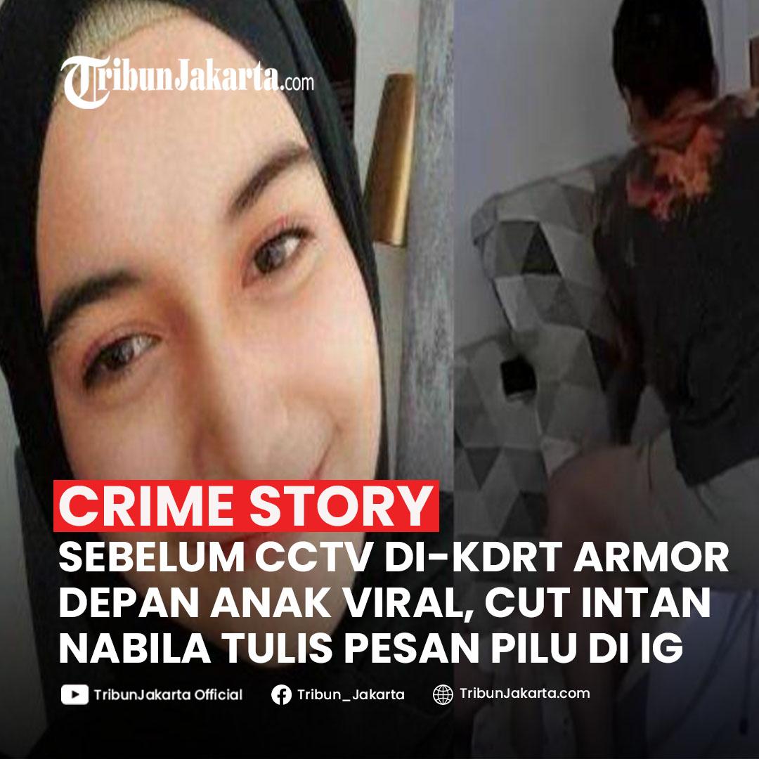 Selebgram Cut Intan Nabila sempat tulis pesan pilu sebelum mengunggah rekaman CCTV kekerasan dalam rumah tangga (KDRT) yang dilakukan Armor Toreador terhadapnya.