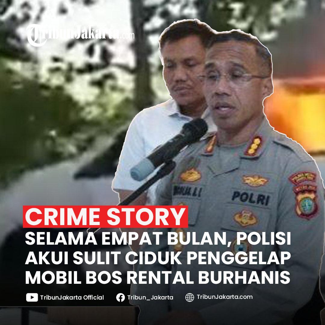 Polres Metro Jakarta Timur mengaku sulit meringkus RP, orang yang diduga kuat pelaku penggelapan mobil rental Honda Mobilio milik Burhanis. Alasan polisi, terduga pelaku menggunakan data diri palsu saat menyewa mobil tersebut.