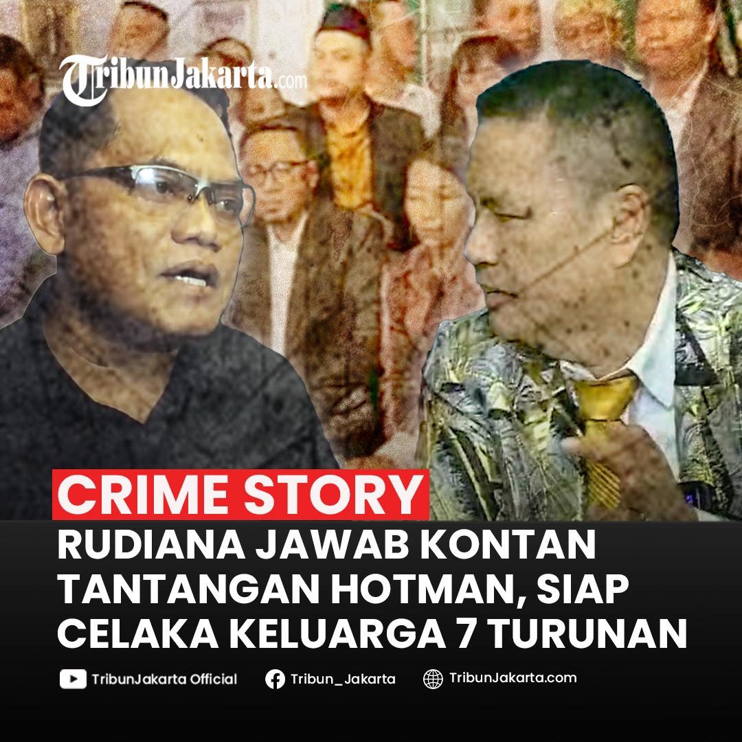 Rudiana Jawab Kontan Tantangan Hotman, Kalau Berdosa Siap Taruhannya Celaka Keluarga 7 Turunan