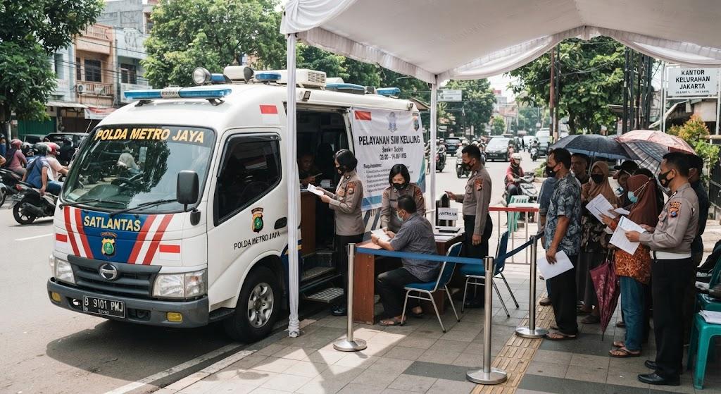 SIM Keliling Jakarta 29 Oktober 2026, Cek Biayanya