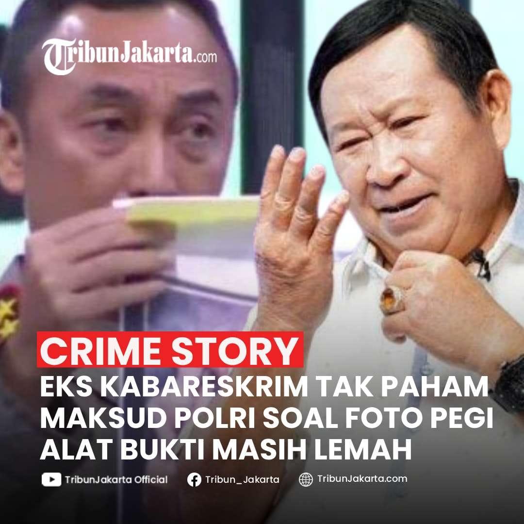 Eks Kabareskrim Polri, Komjen (Pol) Purnawirawan Susno Duadji menyebut foto Pegi Setiawan yang ditunjukkan Irjen Sandi Nugroho masih lemah untuk dijadikan alat bukti.