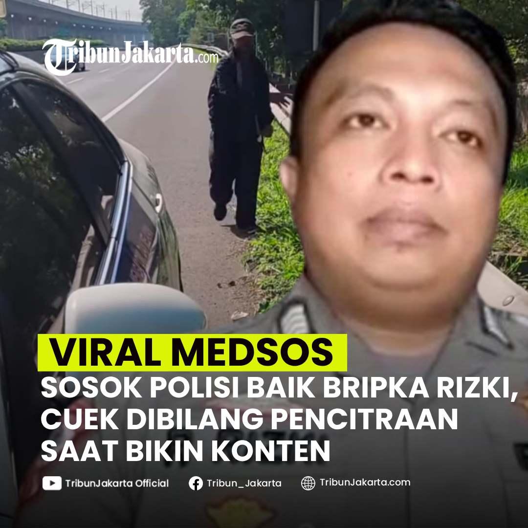 KLIK SELENGKAPNYA: Cerita di Balik Aksi Polisi Baik yang Viral di Media Sosial. Berikut Kisah Bripka Rizki Hikmat yang Kerap Membuat Konten Positif.